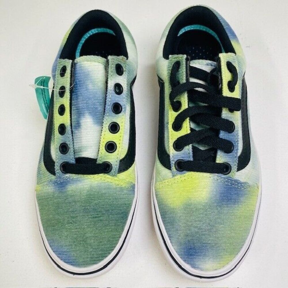 Vans ComfyCush Old‎ Skool Sneakers Blotched Athletic Shoes Mens 4.5 / Womens 6
